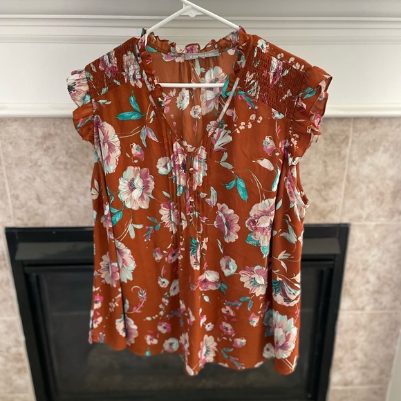 Stitch Fix Daniel Rainn Floral Top - Picture 1 of 3
